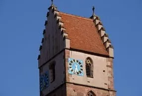 Der Kloster und der Glockenturm in Alpirsbach